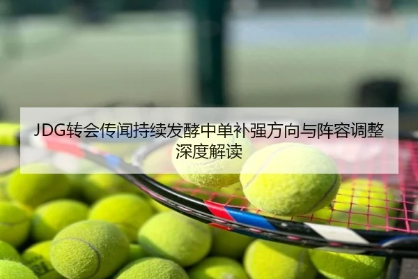 JDG转会传闻持续发酵中单补强方向与阵容调整深度解读